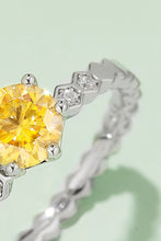 Load image into Gallery viewer, 1 Carat Moissanite 6-Prong 925 Sterling Silver Ring