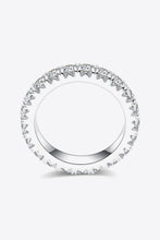 Load image into Gallery viewer, 2.3 Carat Moissanite 925 Sterling Silver Eternity Ring