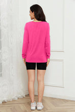 Load image into Gallery viewer, Basic Bae Full Size V-Neck Long Sleeve Top