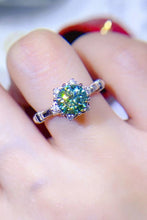Load image into Gallery viewer, 1 Carat Moissanite 925 Sterling Silver Ring