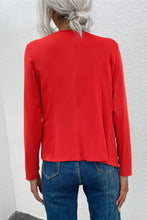 Load image into Gallery viewer, Open Front Zipper Pocket Cardigan