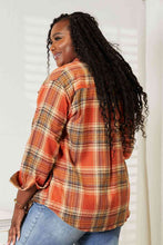 Load image into Gallery viewer, Double Take Plaid Dropped Shoulder Shirt