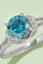 Load image into Gallery viewer, 1 Carat Moissanite 4-Prong 925 Sterling Silver Ring