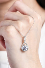 Load image into Gallery viewer, 2 Carat Moissanite 925 Sterling Silver Necklace