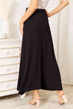 Load image into Gallery viewer, Double Take Full Size Soft Rayon Drawstring Waist Maxi Skirt Rayon