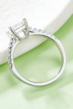 Load image into Gallery viewer, 1.21 Carat Moissanite 925 Sterling Silver Side Stone Ring