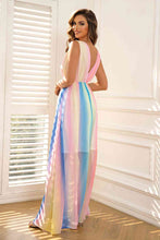 Load image into Gallery viewer, Surplice Neck Sleeveless Maxi Dress