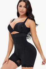 Load image into Gallery viewer, Full Size Spaghetti Strap Lace Trim Shaping Bodysuit