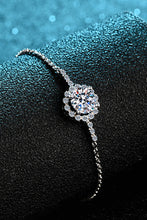 Load image into Gallery viewer, 1 Carat Moissanite Chain Bracelet