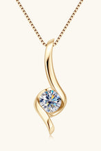 Load image into Gallery viewer, 1 Carat Moissanite 925 Sterling Silver Necklace