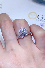 Load image into Gallery viewer, 1 Carat Moissanite Platinum-Plated Ring