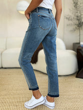 Load image into Gallery viewer, Judy Blue Full Size Mid Rise Rigid Magic Release Hem Jeans
