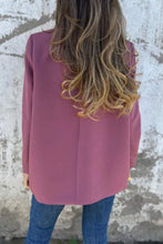 Load image into Gallery viewer, Full Size Collared Neck Long Sleeve Blazer
