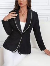 Load image into Gallery viewer, Single-Breasted Lapel Collar Blazer
