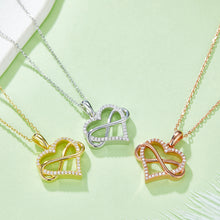 Load image into Gallery viewer, Moissanite 925 Sterling Silver Heart Shape Necklace

