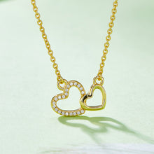 Load image into Gallery viewer, Moissanite 925 Sterling Silver Heart Necklace
