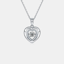 Load image into Gallery viewer, Moissanite 925 Sterling Silver Heart Necklace
