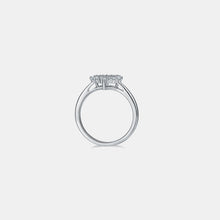 Load image into Gallery viewer, Moissanite 925 Sterling Silver Heart Ring
