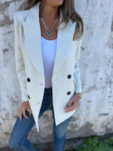 Load image into Gallery viewer, Full Size Collared Neck Long Sleeve Blazer
