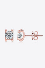 Load image into Gallery viewer, Moissanite 925 Sterling Silver Stud Earrings
