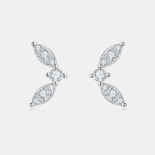 Load image into Gallery viewer, Moissanite 925 Sterling Silver Stud Earrings
