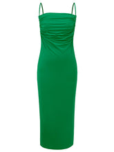 Load image into Gallery viewer, Backless Cowl Neck Sleeveless Cami Dress - hc
