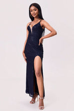 Load image into Gallery viewer, Split Sequin Backless Maxi Cami Dress

