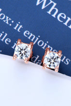 Load image into Gallery viewer, Moissanite 925 Sterling Silver Stud Earrings
