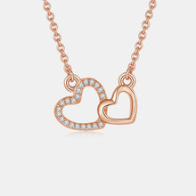 Load image into Gallery viewer, Moissanite 925 Sterling Silver Heart Necklace
