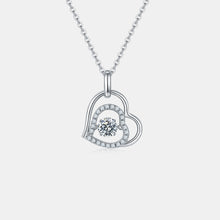Load image into Gallery viewer, Moissanite 925 Sterling Silver Heart Necklace
