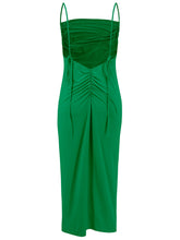 Load image into Gallery viewer, Backless Cowl Neck Sleeveless Cami Dress - hc
