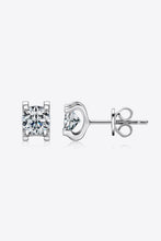 Load image into Gallery viewer, Moissanite 925 Sterling Silver Stud Earrings
