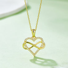 Load image into Gallery viewer, Moissanite 925 Sterling Silver Heart Shape Necklace
