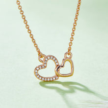 Load image into Gallery viewer, Moissanite 925 Sterling Silver Heart Necklace
