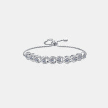 Load image into Gallery viewer, 1 Carat Moissanite 925 Sterling Silver Bracelet
