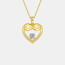 Load image into Gallery viewer, Moissanite 925 Sterling Silver Heart Necklace
