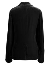 Load image into Gallery viewer, Pocketed Button Up Lapel Collar Blazer
