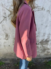 Load image into Gallery viewer, Full Size Collared Neck Long Sleeve Blazer
