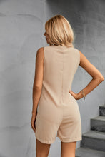 Load image into Gallery viewer, V-Neck Sleeveless Romper
