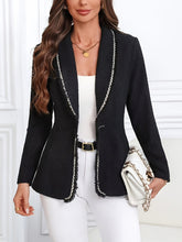 Load image into Gallery viewer, Single-Breasted Lapel Collar Blazer
