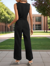 Load image into Gallery viewer, Perfee Sleeveless Jumpsuit with Pockets

