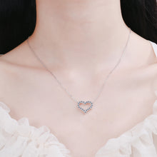 Load image into Gallery viewer, Moissanite 925 Sterling Silver Heart Shape Necklace
