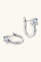 Load image into Gallery viewer, 2 Carat Moissanite 925 Sterling Silver Earrings
