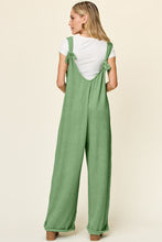 Load image into Gallery viewer, Double Take Full Size Texture Sleeveless Wide Leg Jumpsuit
