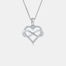 Load image into Gallery viewer, Moissanite 925 Sterling Silver Heart Shape Necklace
