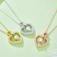 Load image into Gallery viewer, 1 Carat Moissanite 925 Sterling Silver Heart Shape Necklace
