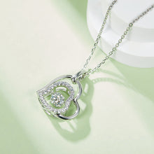 Load image into Gallery viewer, Moissanite 925 Sterling Silver Heart Necklace
