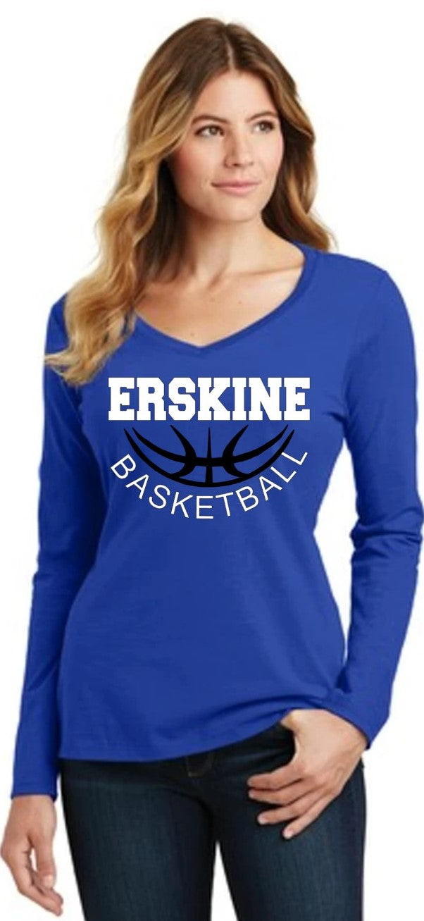 Erskine Girls V neck long sleeve - EGB