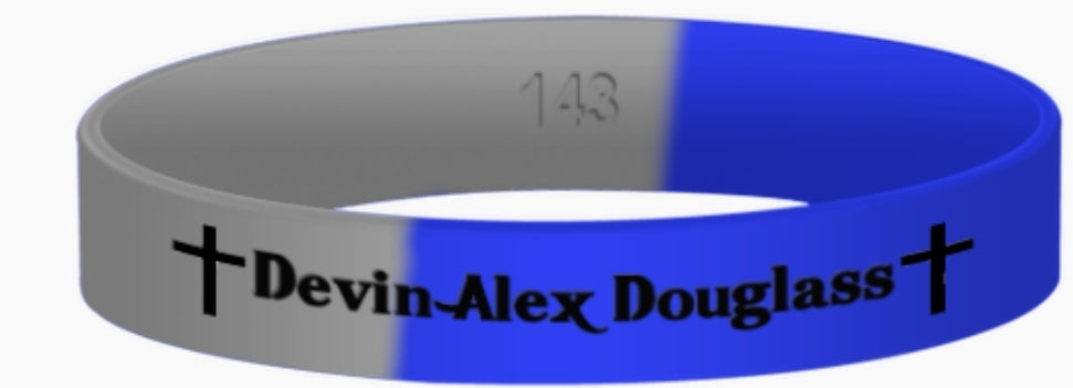 Devin memorial bracelet