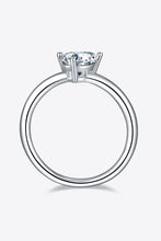 Load image into Gallery viewer, 1 Carat Moissanite 925 Sterling Silver Solitaire Ring

